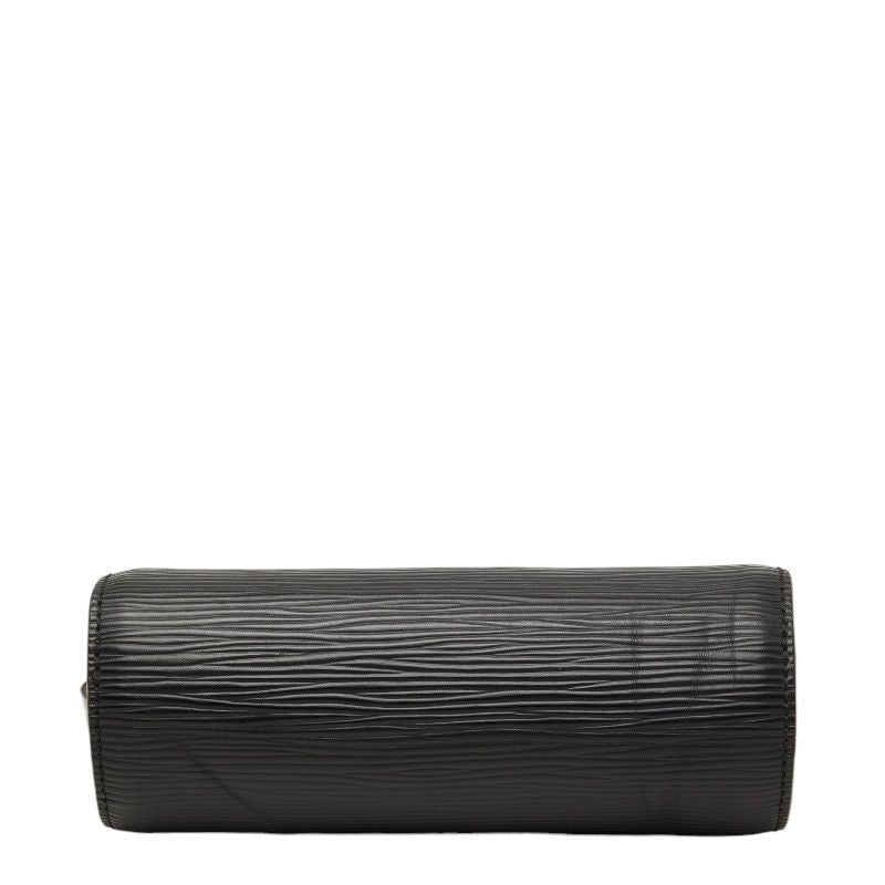 Louis Vuitton Epi Soufflot Pouch Noir Black Leather — view 3