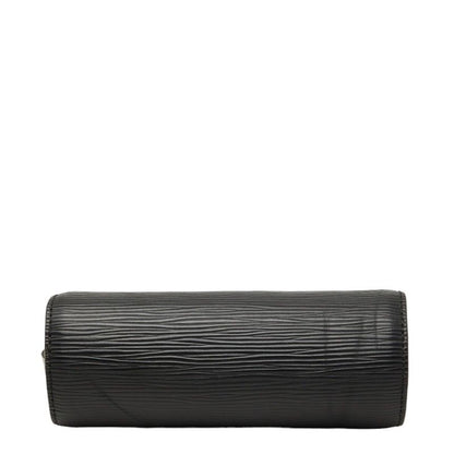 Louis Vuitton Epi Soufflot Pouch Noir Black Leather — view 3