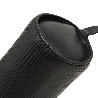 Louis Vuitton Epi Soufflot Pouch Noir Black Leather — view 5