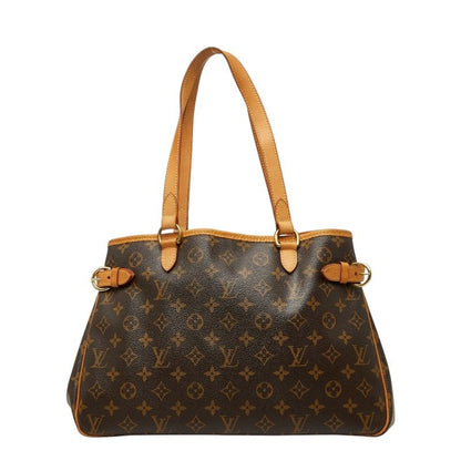 Louis Vuitton Monogram Batignolles Oriental Shoulder Bag Brown Leather