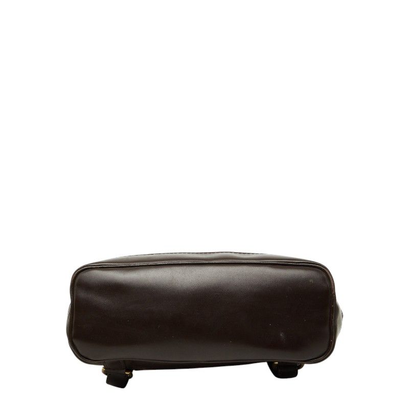 Louis Vuitton Damier Soho Backpack Brown Leather — view 3