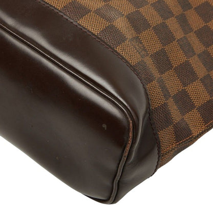 Louis Vuitton Damier Soho Backpack Brown Leather — view 4