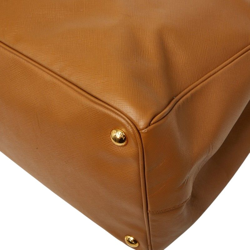 Prada Tote Bag Brown Leather — view 4