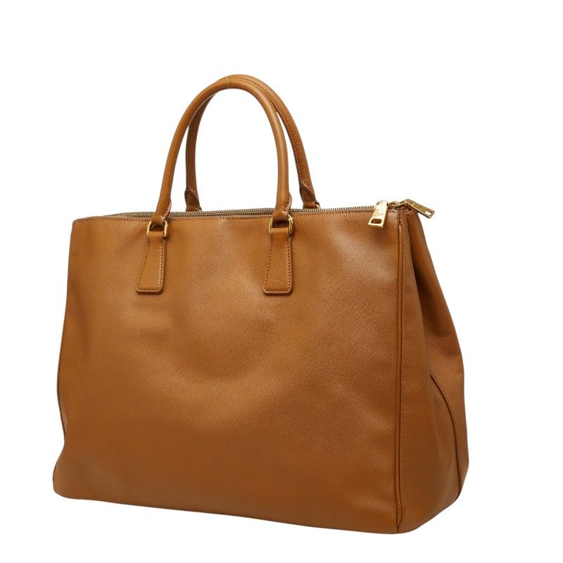 Prada Tote Bag Brown Leather — view 2