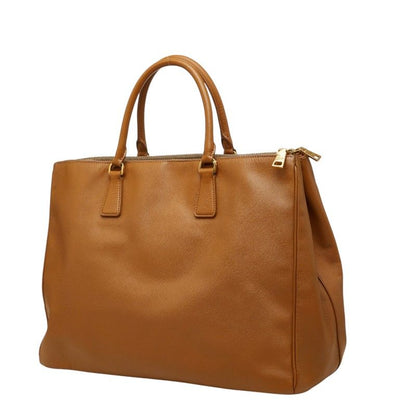 Prada Tote Bag Brown Leather — view 2