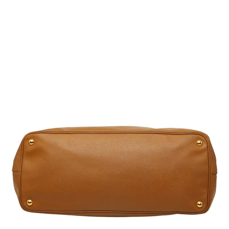 Prada Tote Bag Brown Leather — view 3