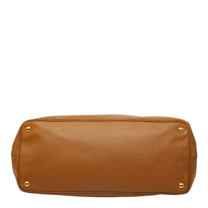 Prada Tote Bag Brown Leather — view 3