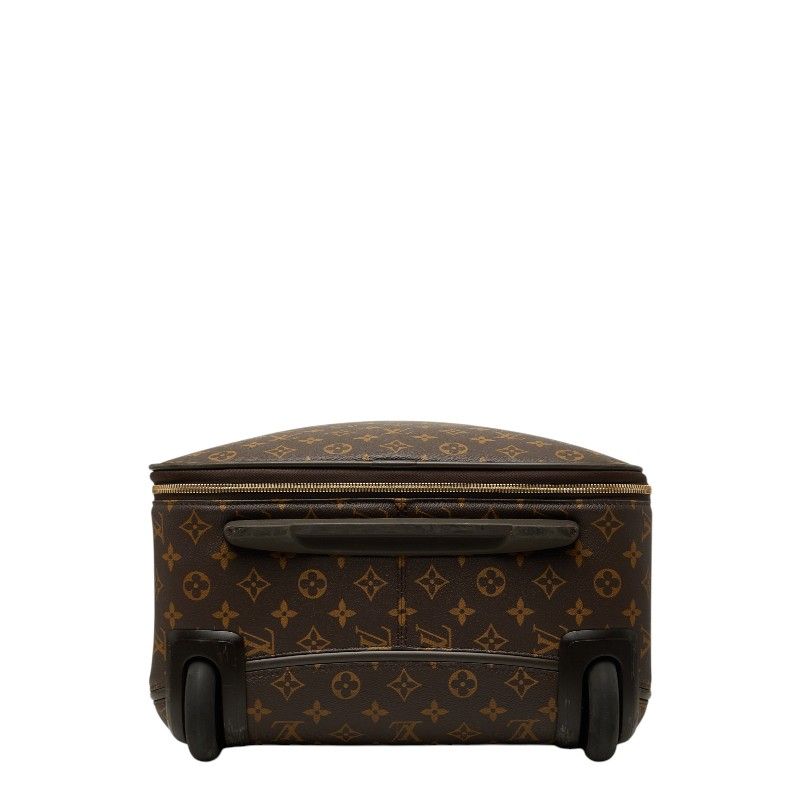 Louis Vuitton Monogram Pegase 50 Carry Case Trolley Suitcase Brown Leather 1 — view 3