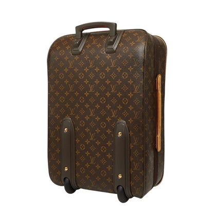 Louis Vuitton Monogram Pegase 55 Travel Bag Suitcase Brown Leather — view 2