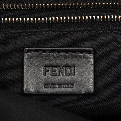 Fendi Zucca Marsupio Baguette Crossbody Shoulder Bag Brown Black Canvas Leather — view 5