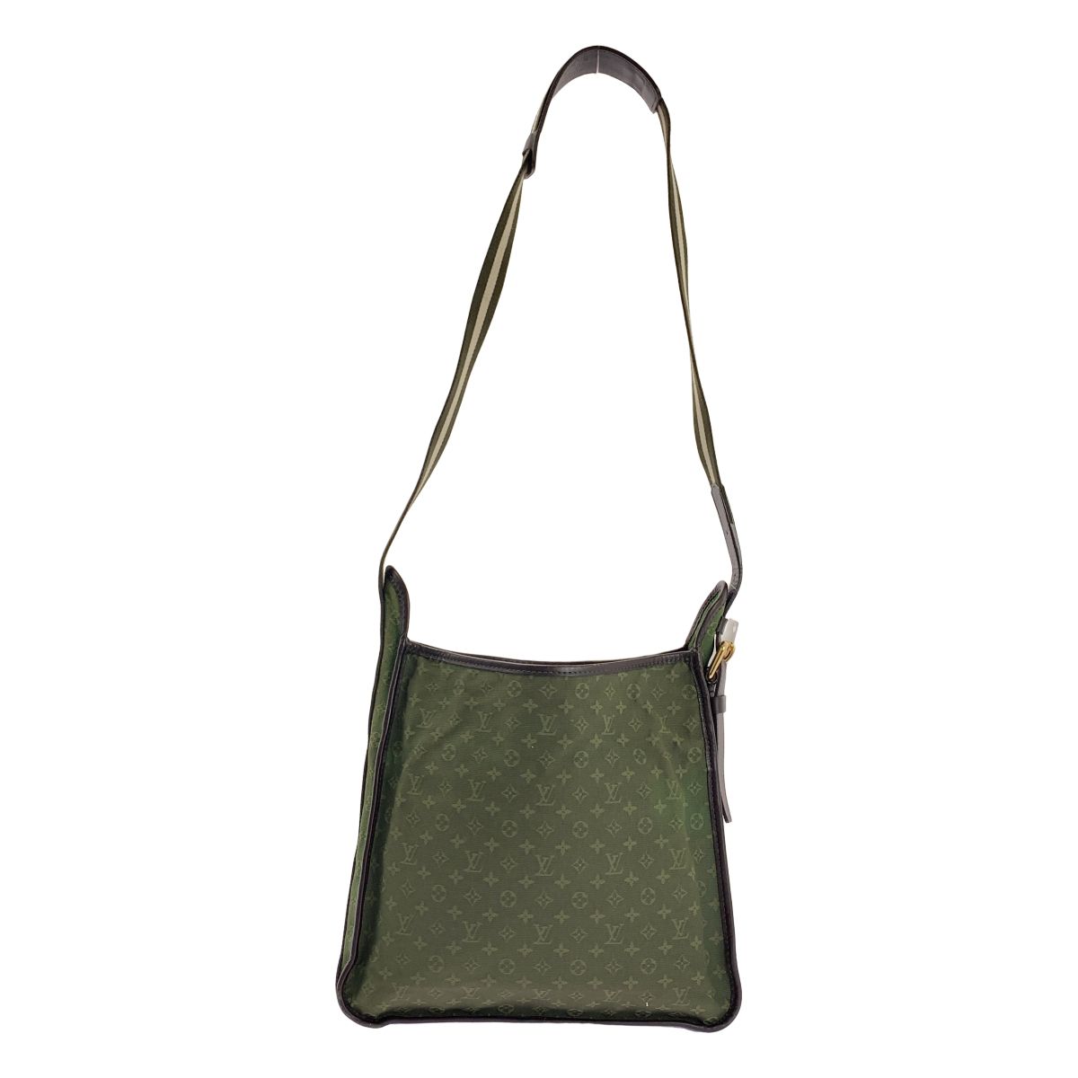 Louis Vuitton Mini Besace Marie Kate Monogram Shoulder Bag Khaki Dark Brown — view 2