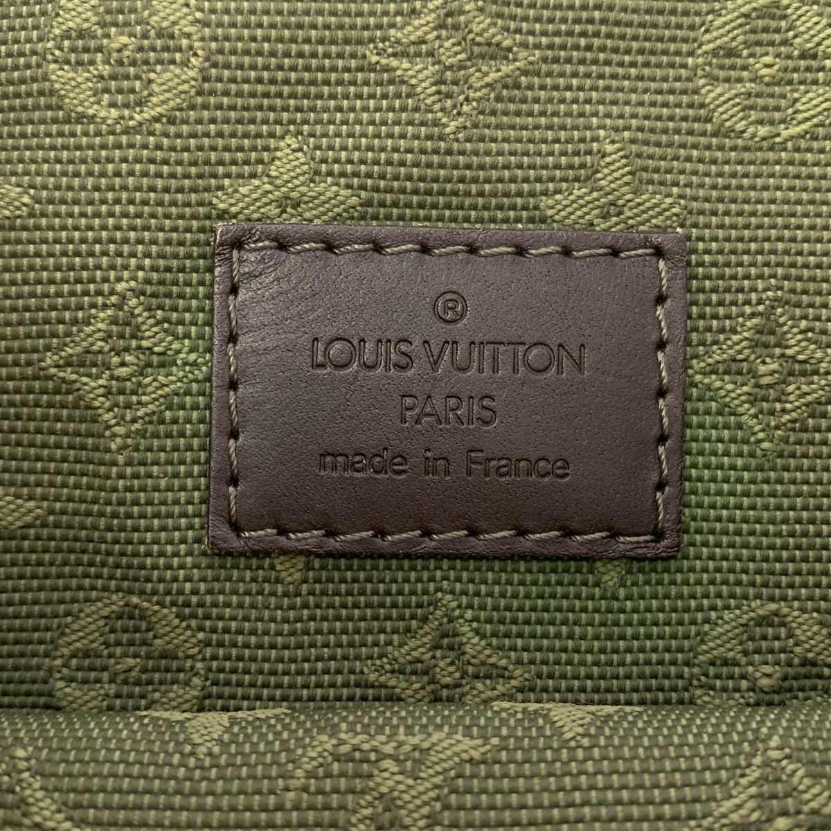 Louis Vuitton Mini Besace Marie Kate Monogram Shoulder Bag Khaki Dark Brown — view 6
