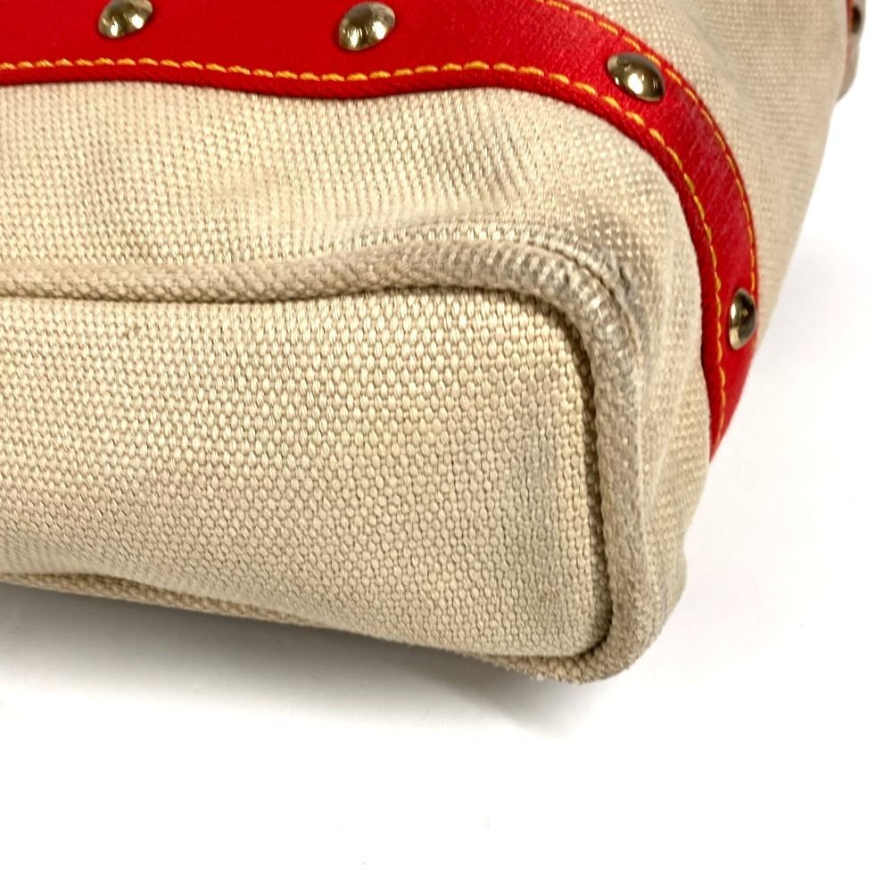 Louis Vuitton Shoulder Bag Cabas MM Canvas Beige — view 4