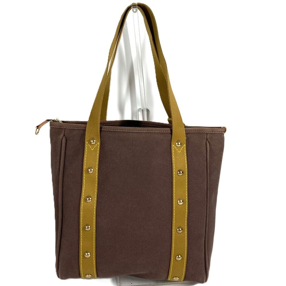 Louis Vuitton Shoulder Bag Cabas MM Canvas Brown — view 2