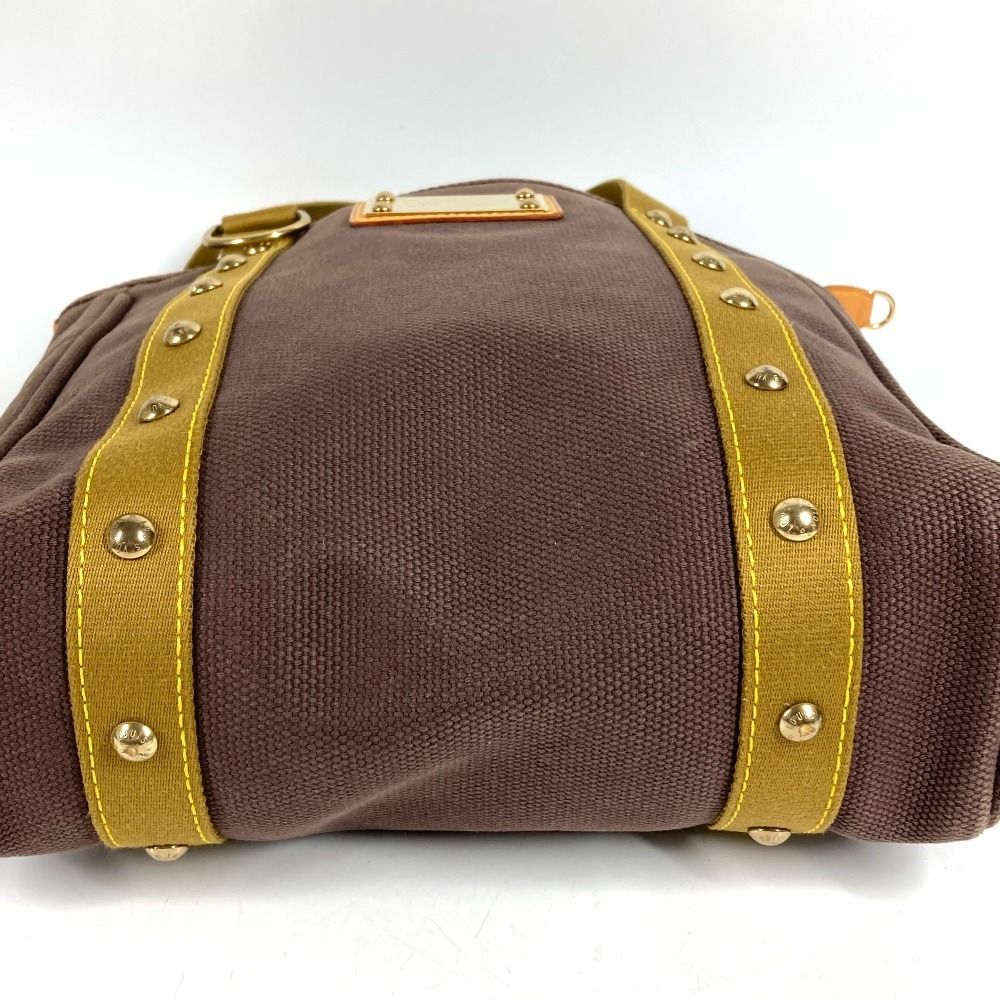 Louis Vuitton Shoulder Bag Cabas MM Canvas Brown — view 5