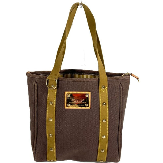 Louis Vuitton Shoulder Bag Cabas MM Canvas Brown