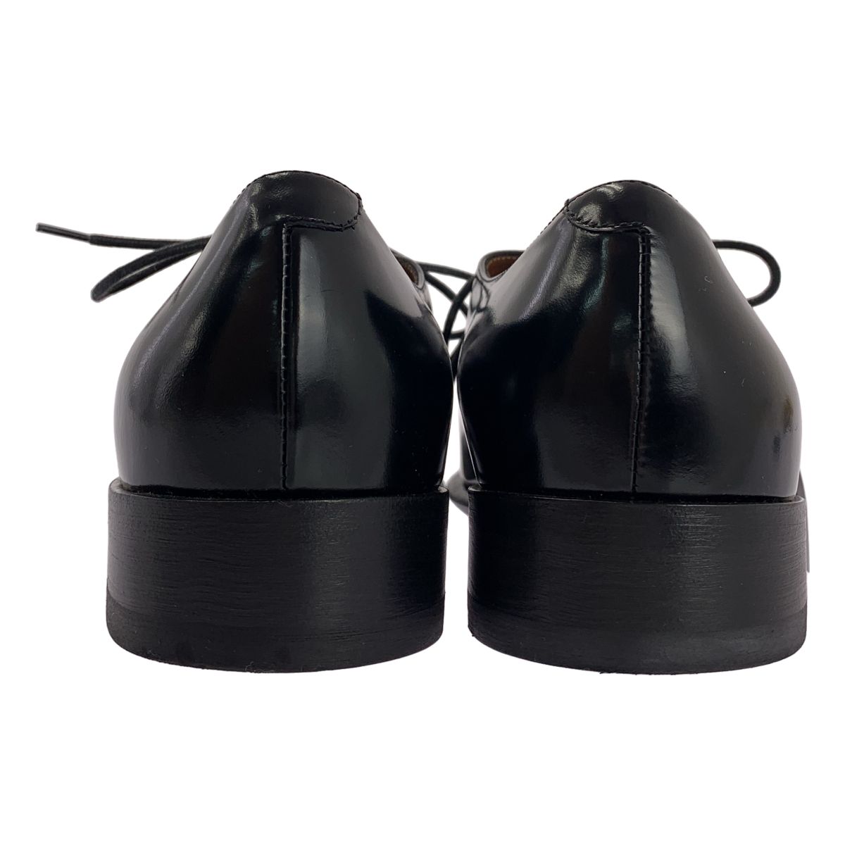Celine Leather Lace Up Shoes Black 36.5 — view 3