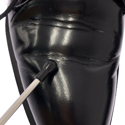 Celine Leather Lace Up Shoes Black 36.5 — view 8