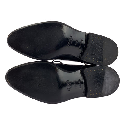 Celine Leather Lace Up Shoes Black 36.5 — view 5