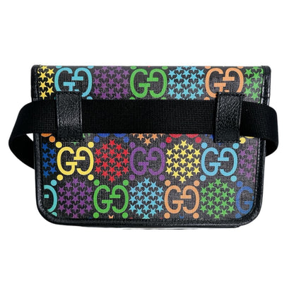 Gucci Belt Bag Waist Pouch GG Psychedelic Black Multicolor — view 3