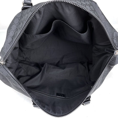 Gucci GG Pattern Boston Bag Nylon Black — view 7