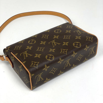 Louis Vuitton Shoulder Handbag Monogram Brown — view 2