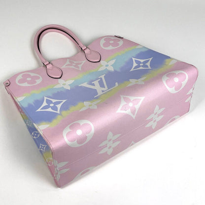 Louis Vuitton On The Go GM LV Escale Tote Bag Monogram Giant Pastel — view 2