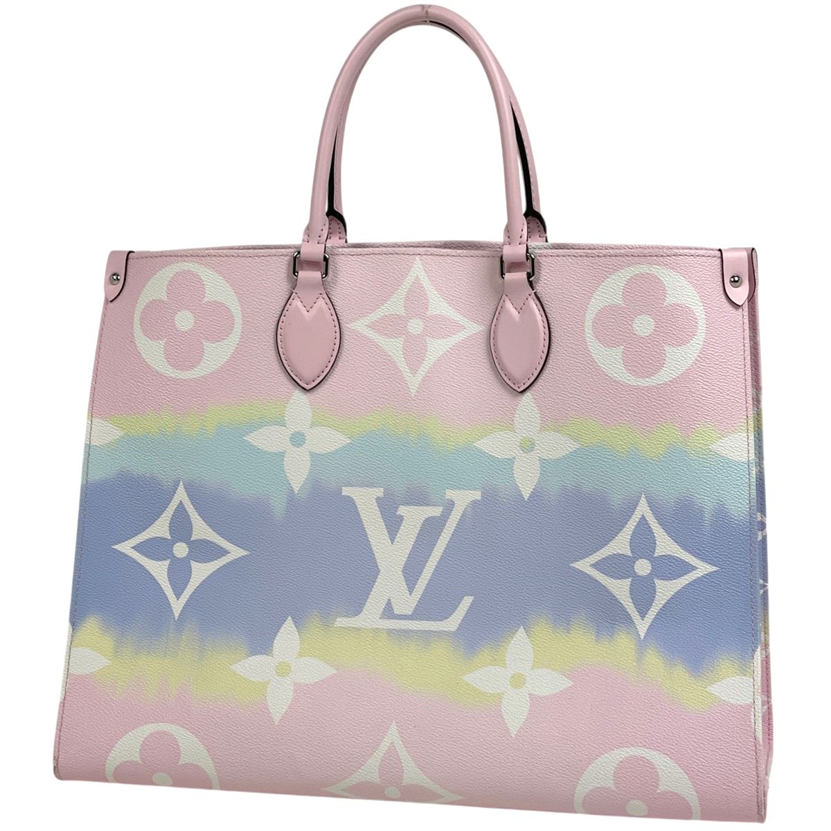Louis Vuitton On The Go GM LV Escale Tote Bag Monogram Giant Pastel