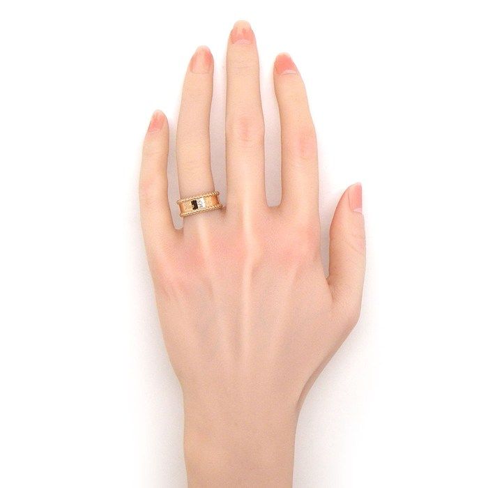 Van Cleef & Arpels Ring Perlee Signature Logo 18K Pink Gold — view 7