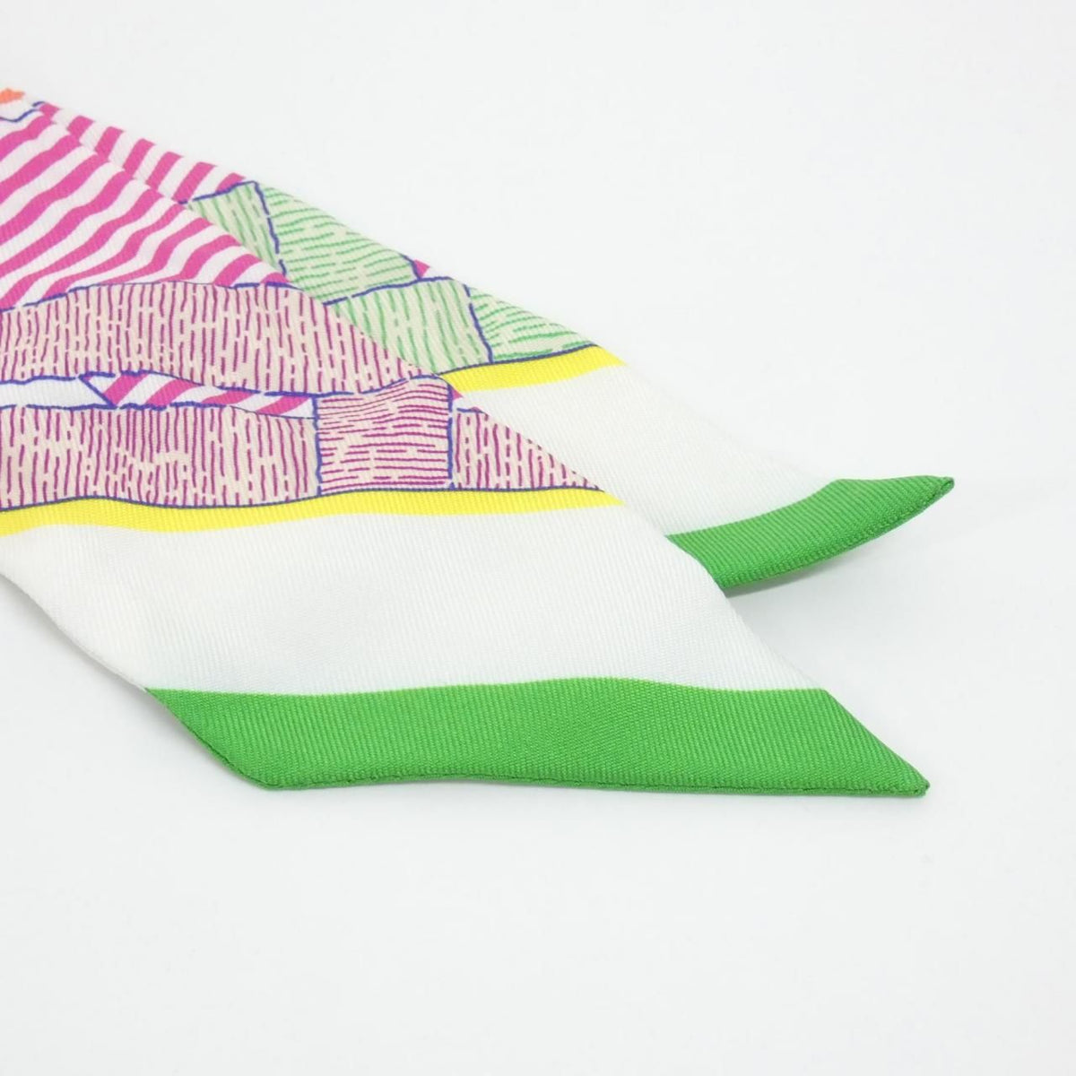 Hermes Mors A Jouets Chemise Twilly Scarf — view 2