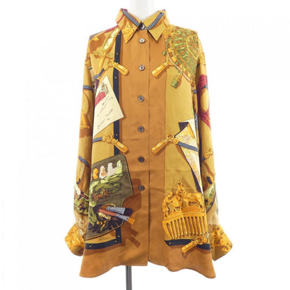 Hermes Vintage Shirt Brown