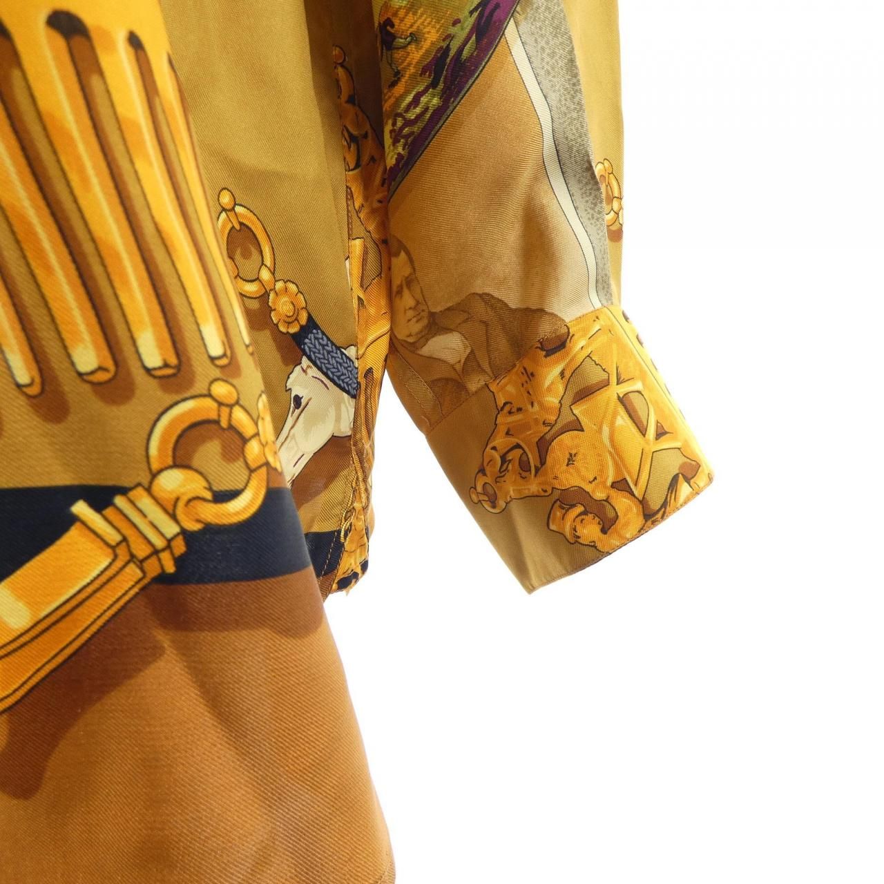 Hermes Vintage Shirt Brown — view 6