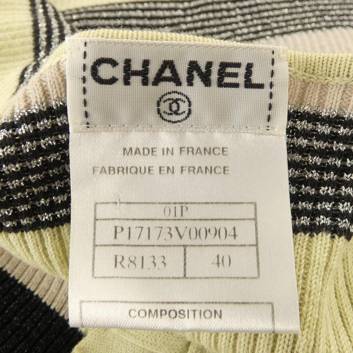 Chanel 01P Vintage Knit Sweater — view 4