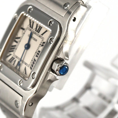 Cartier Santos Galbee SM SS Quartz Watch — view 4