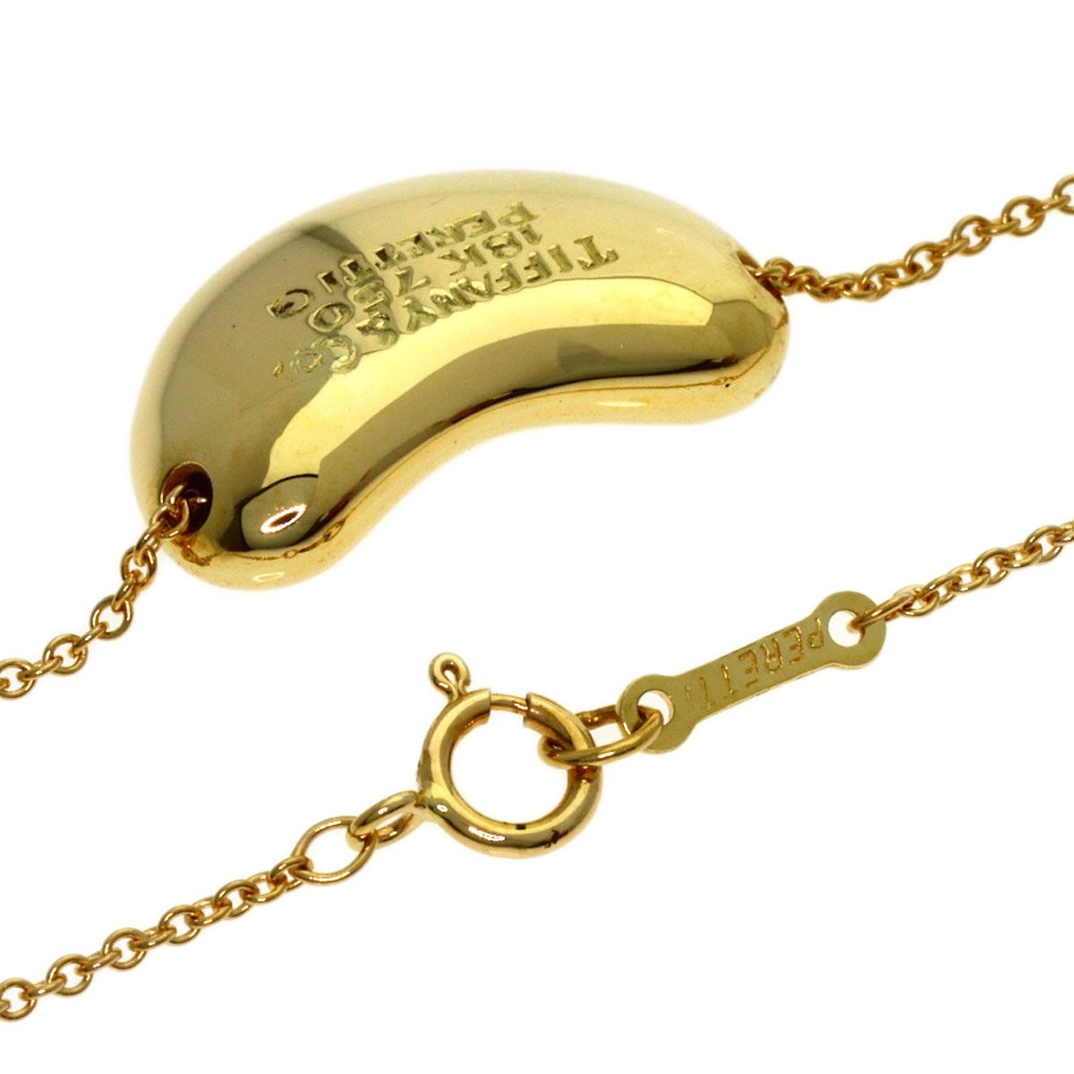 Tiffany & Co Bean Necklace 18K Yellow Gold — view 2