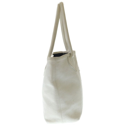 Chrome Hearts FS Tote Bag Leather White with Cross Patch — view 3