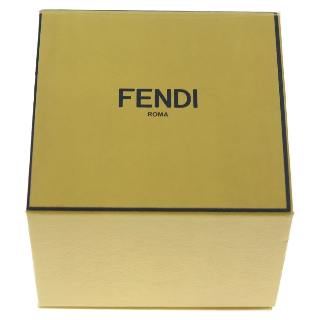 Fendi O-Rock FF Logo Earrings Gold SS — view 6