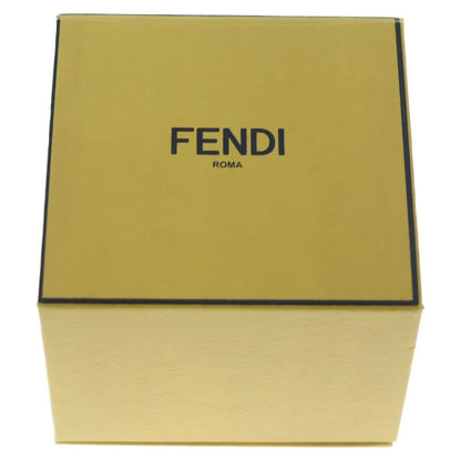 Fendi O-Rock FF Logo Earrings Gold SS — view 6