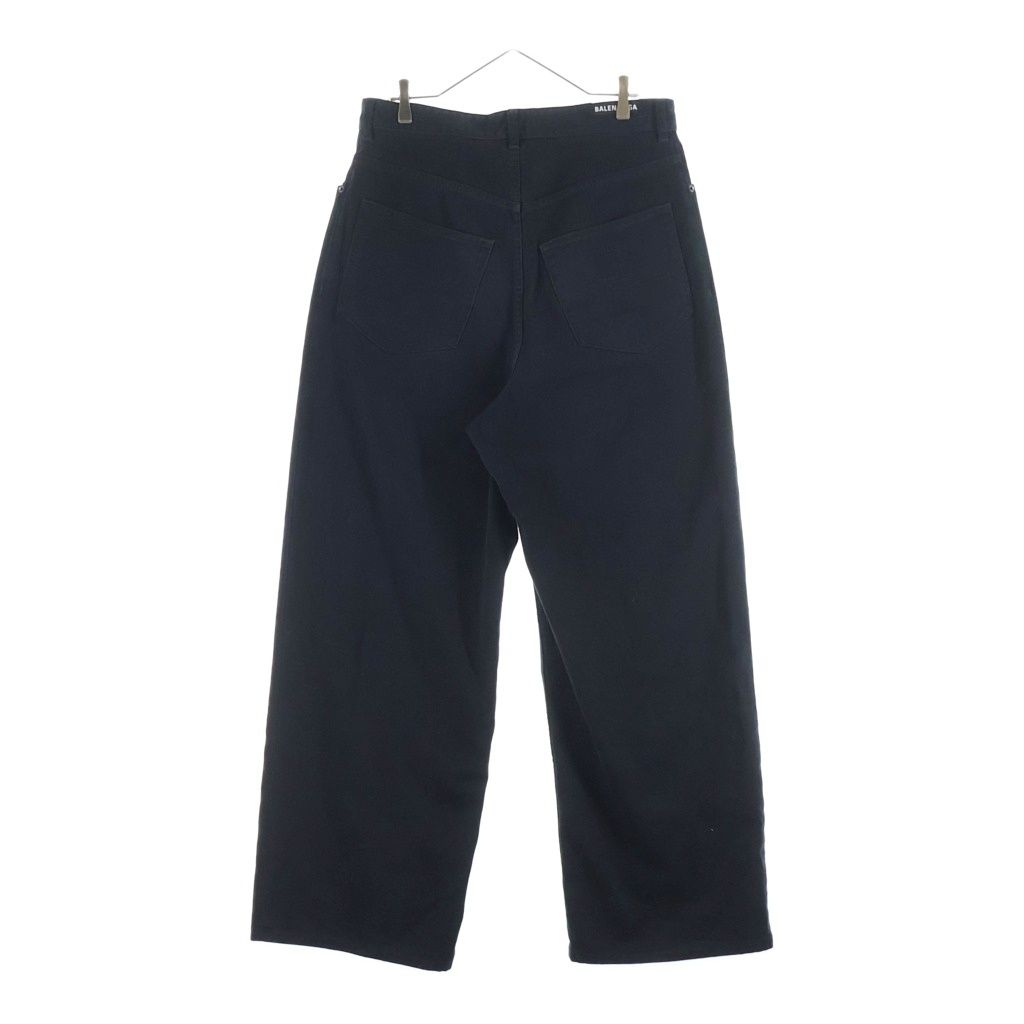 Balenciaga Baggy Denim Pants Black — view 2