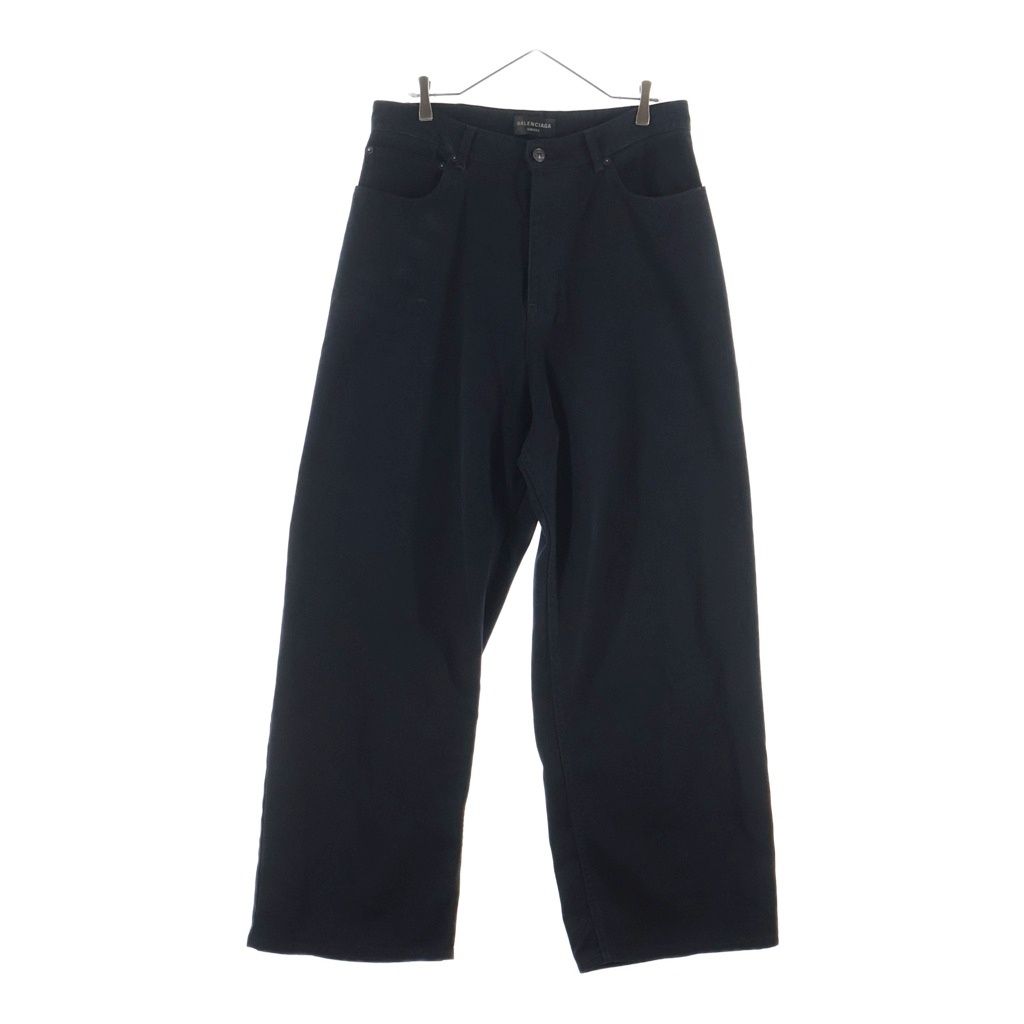 Balenciaga Baggy Denim Pants Black