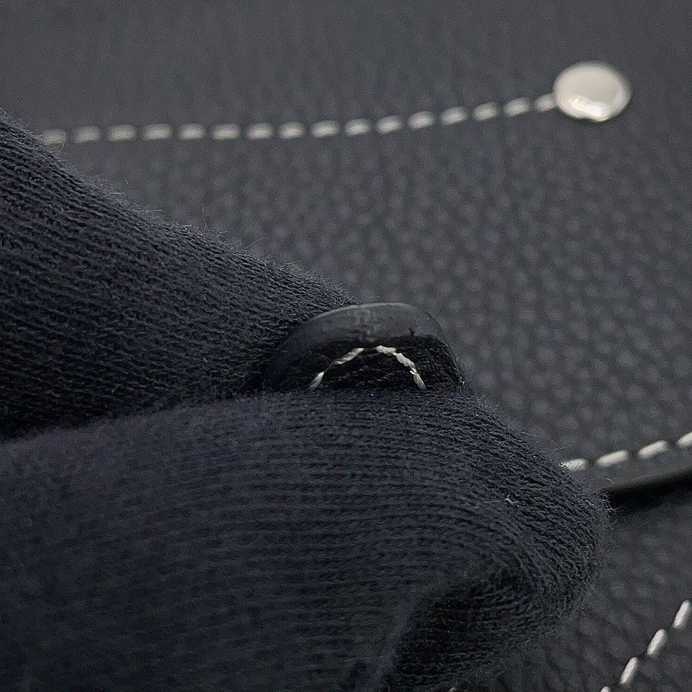 Dior Clutch Kaws Collaboration Saddle Bag Leather Black — view 8