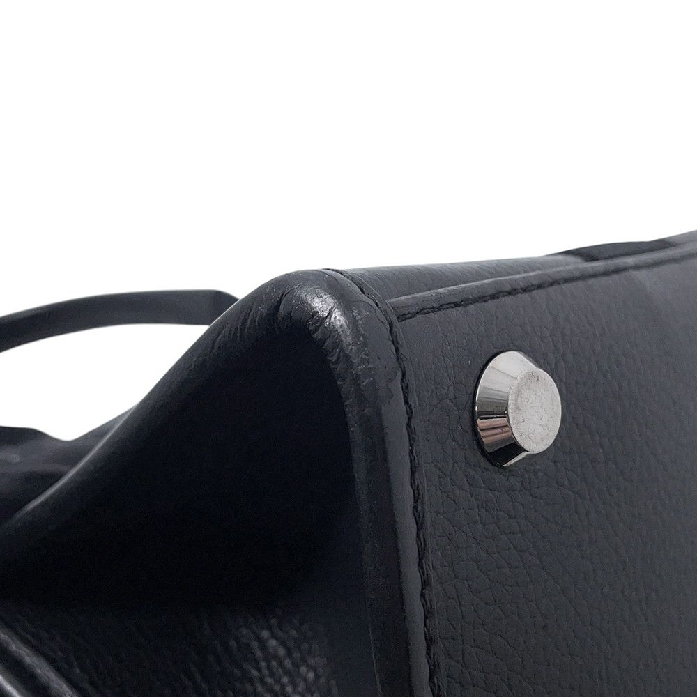 Balenciaga Handbag Canvas Leather 2-Way Shoulder Black — view 6