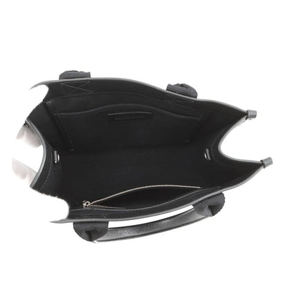 Balenciaga Handbag Canvas Leather 2-Way Shoulder Black — view 5