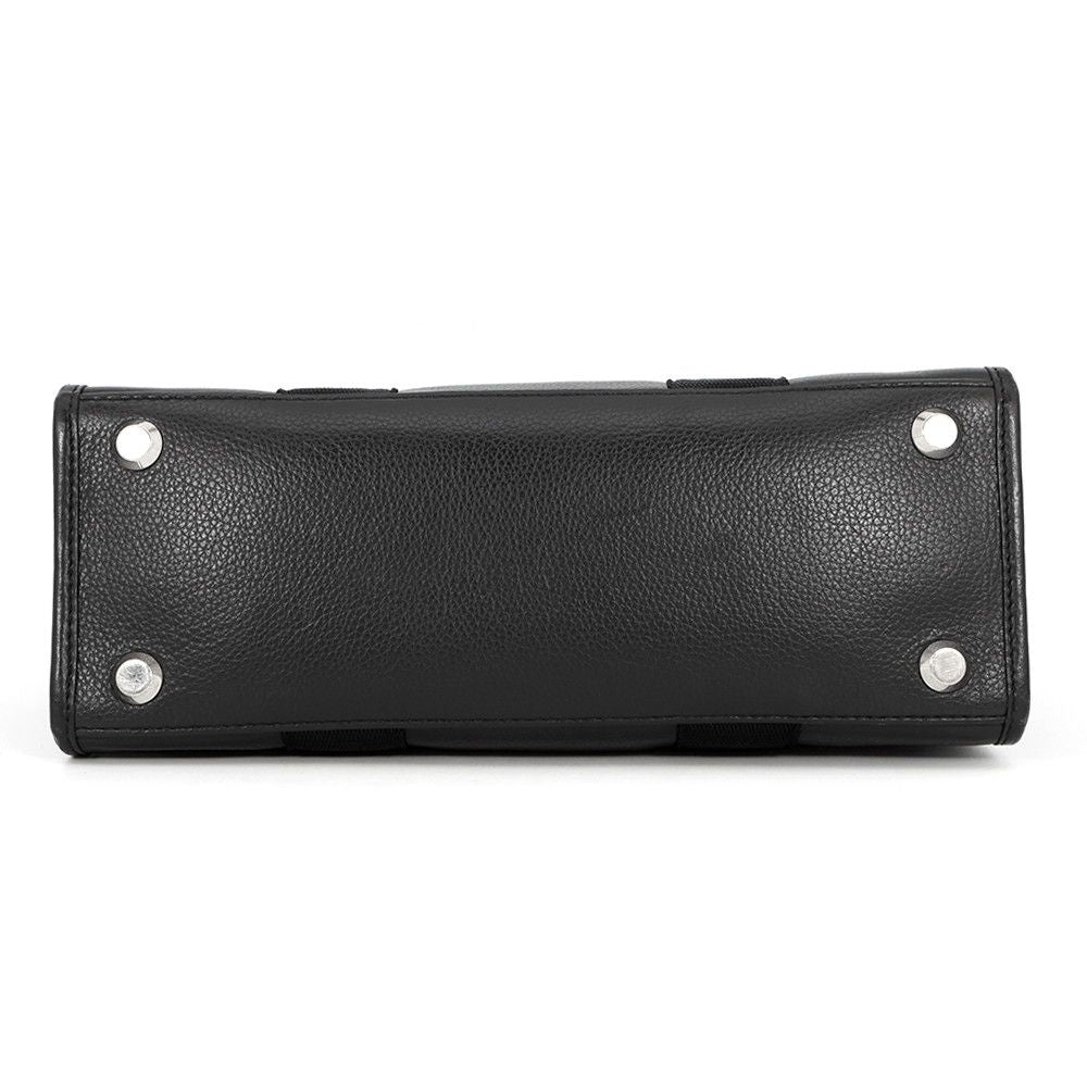 Balenciaga Handbag Canvas Leather 2-Way Shoulder Black — view 3