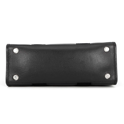 Balenciaga Handbag Canvas Leather 2-Way Shoulder Black — view 3