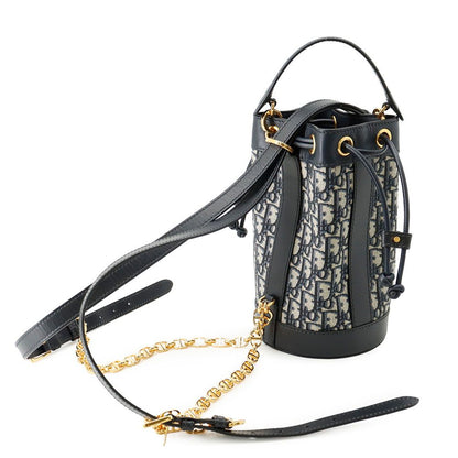 Dior Backpack Oblique Small Leather Canvas — view 2