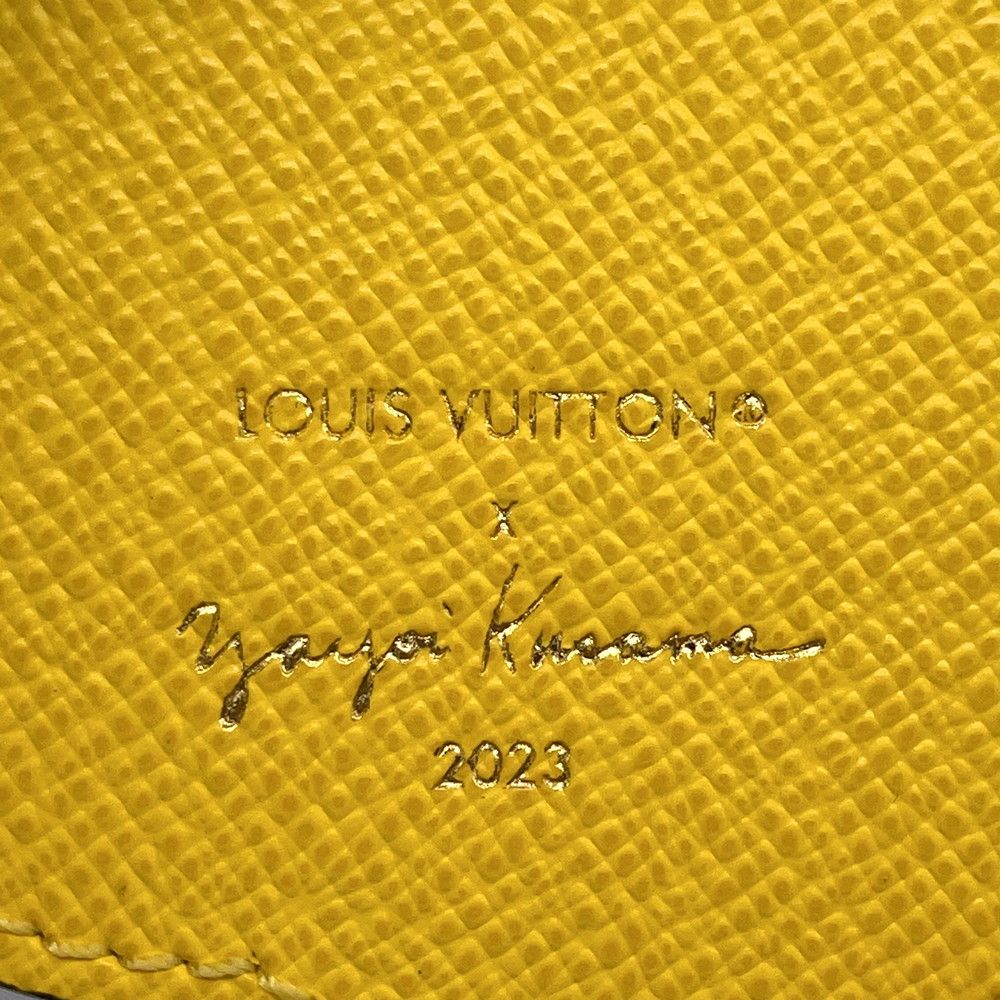 Louis Vuitton Key Holder LV Yk Cles Face Leather Yayoi Kusama Collaboration — view 8