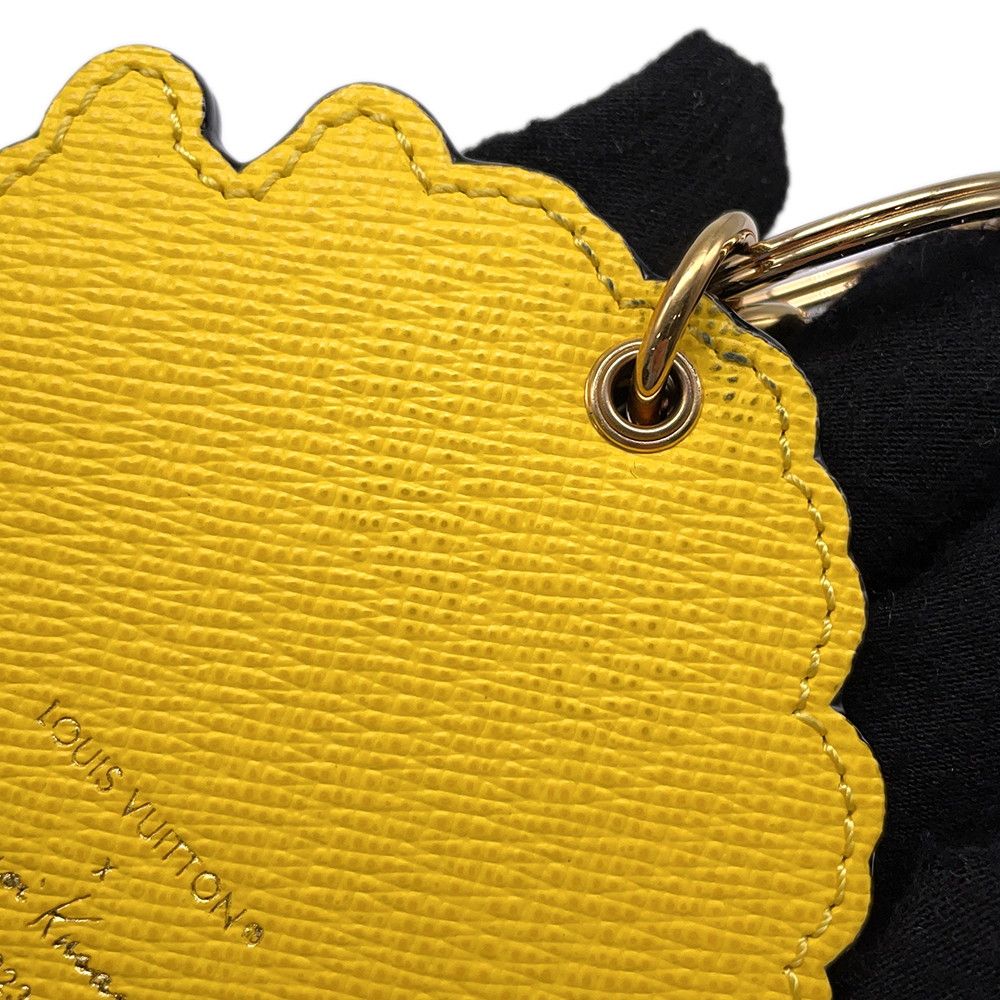 Louis Vuitton Key Holder LV Yk Cles Face Leather Yayoi Kusama Collaboration — view 5