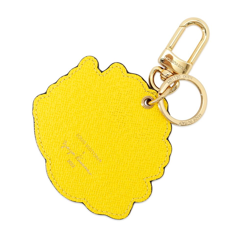 Louis Vuitton Key Holder LV Yk Cles Face Leather Yayoi Kusama Collaboration — view 3