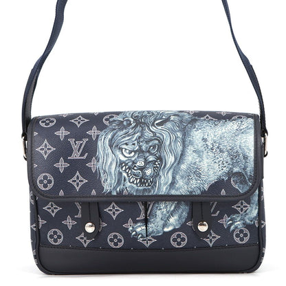 Louis Vuitton Shoulder Bag Monogram Savannah Chapman Brazza Messenger PM